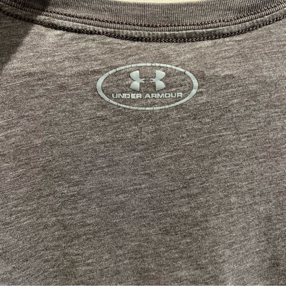 Under Armour Gray Men's T-shirt - Picture 3 of 4